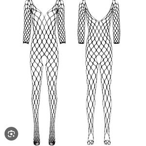 Fishnet jumpsuit